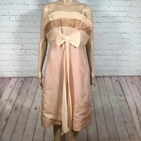 strapless open back dress Vintage 1960s Lace Dress main image 0